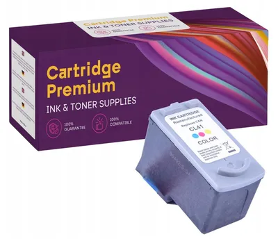 Produktbild von Druckerpatronen für Canon PG-41 CMY Pixma iP1200 1300 2200 2500 MP140 190 220 MX300 310