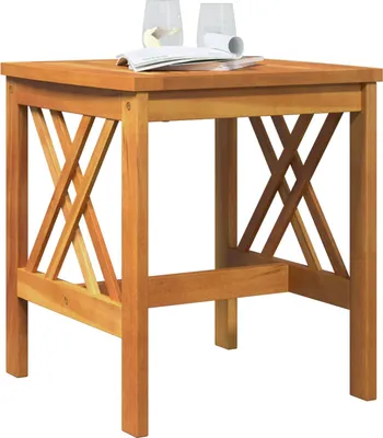 Produktbild von "WINTER SALE" Beistelltisch Braun Massivholz Akazie - Terassenmöbel NeuMöbel556579