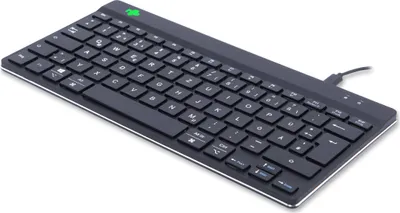 Produktbild von R-Go Tastatur Compact Break DE-Layout verkabelt schwarz