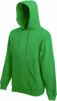 Produktbild von Fruit of the Loom 62-208-0 | Classic Hooded Sweat - Farbe: Kelly Green - Größe: XL