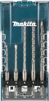 Produktbild von Makita Betonbohrer-Set SDS-PLUS Centering tip 5-teilig - SDS-PLUS - Zweischneider - Zentrierspitze