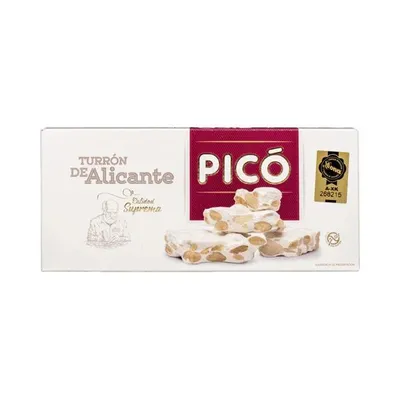 Image de Pico Turron de Alicante Supreme hartes Mandelnougat 200g