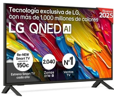 Produktbild von LG 43QNED84A6C.AEU, 109,2 cm (43"), 3840 x 2160 Pixel, QNED, Smart-TV, WLAN, Schwarz