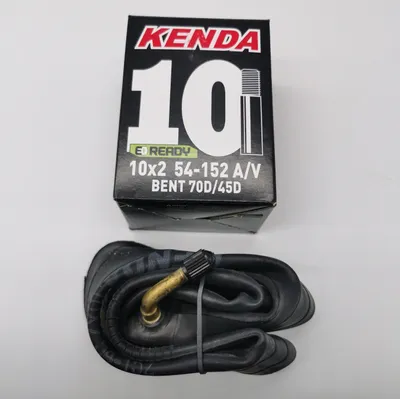 Produktbild von Kenda Schlauch 10 Zoll 45°/70°AV abgewinkelt 10 x 2.0 | 54-152 E-Scooter Roller E-Ready