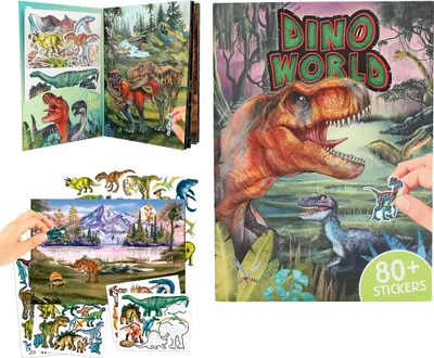 Immagine prodotto di depesche vertrie DINO WORLD CON PUFFY CON STICKER CON STICKER
