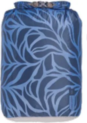 Image de Sac étanche Hyperlight 13 L bleu - feuilles bleues
