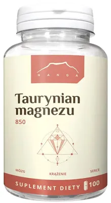 Obrázek produktu pro Nanga Magnesium Taurinate 850 mg – 100 kapslí