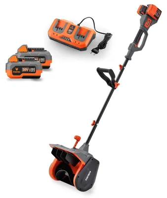 Immagine prodotto di FUXTEC Spazzaneve a batteria FX-E2SCH SET | Spazzaneve elettrico 40 V | 1200 W | Larghezza 50 cm | Lancio fino a 10 m
