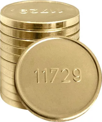 Immagine prodotto di Moneta Miele di riferimento CombiCraft 11729 Ø17mm - 100 pezzi