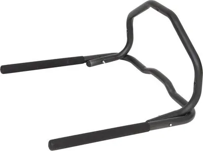 Productafbeelding van Famanu fietsenrek voor twee fietsen - inklapbaar, 50 x 45 x 33 cm, zwart
