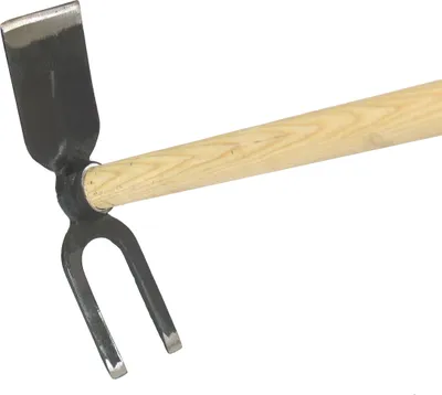 Produktbild von Gartenhacke 2-zinkig, Blatt 270 mm, mit Eschenstiel 1350 mm