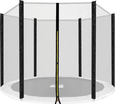 Image de Aga Filet de protection 220 cm pour 6 poteaux Filet noir / Noir