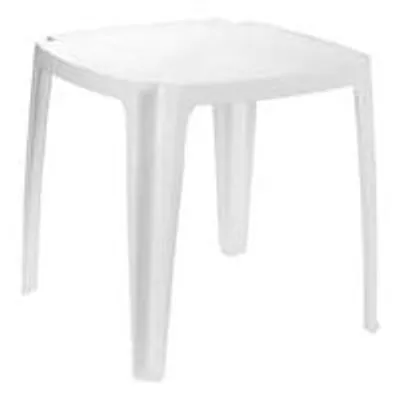 Immagine prodotto di Tavolo Da Giardino "75X75" Bianco Cm.75X75X72H. - cm.75x75x72h. - peso kg.5,9