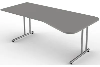 Produktbild von Schreibtisch start up BxT 195x100cm grafit