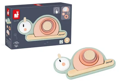 Produktbild von Janod Sensorische Stapelschnecke