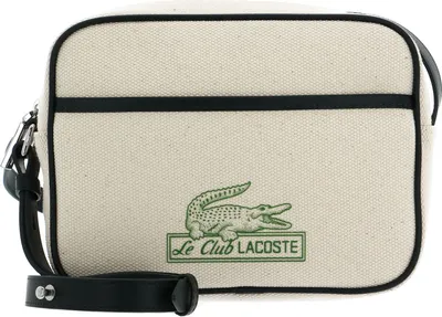 Image de LACOSTE sac à épaule bandoulière Crossover Bag Natural Sinople Estragon beige