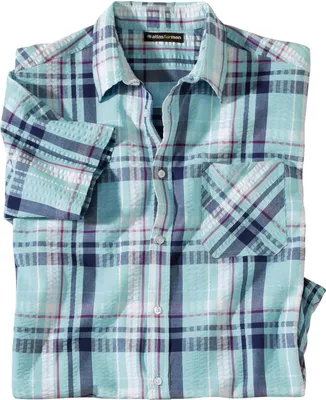 Image de Atlas For Men - Chemise pour homme AF346 (L) (Turquoise clair)