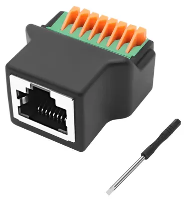 Obrázek produktu pro RJ45 na 8-pólový rychlospojkový adaptér