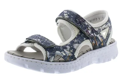 Produktbild von Rieker 67866-91 Damen Sandalen Outdoorsandalen, Größe:40 EU, Farbe:Mehrfarbig