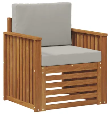 Produktbild von vidaXL Outdoor-Sofagarnitur Massives Akazienholz und Polyester