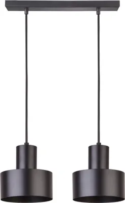 Obrázek produktu pro Dekorativní černá minimalistická dvojitá závěsná lampa do obývacího pokoje Rif 2xE27 15W Sigma Lighting