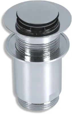 Immagine prodotto di Novaservis Accessori - Tappo di scarico per lavabo con troppopieno, cromato 34,0