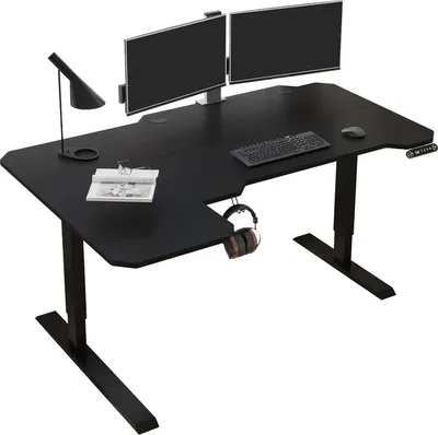 Soges Eckschreibtisch Computertisch Gaming Tisch Mit L-Form