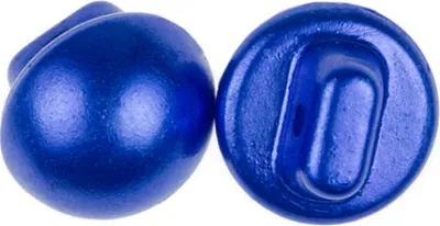 Obrázok produktu pre Gombík – balenie po 10 ks – priemer 10 mm – modrý, perleťový
