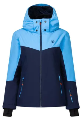 Image de Dare 2B - Veste de ski pour femmes "Flurry III", modèle RG13617 (taille 38 européenne), couleur bleu Elysium/marine