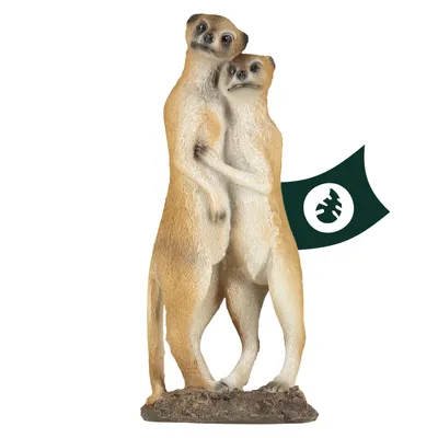 Produktbild von Safari Gartenfiguren Elefant, Schildkröte und Erdmännchen Gartendeko