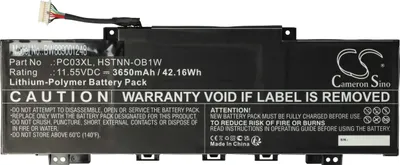 Produktbild von vhbw Akku Ersatz für HP M24648-005, HSTNN-0B1W, HSTNN-OB1W, M24421-271, M24421-2C1, M24421-AC1 für Notebook (3650 mAh, 11,55 V, Li-Polymer)