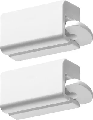 Produktbild von Magnetischer Zahnpastaspender Wandhalter, 2er-Pack, für Kosmetik und Haarfärbemittel