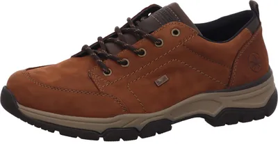 Produktbild von Rieker Halbschuh - Braun Veloursleder Größe: 46 Normal