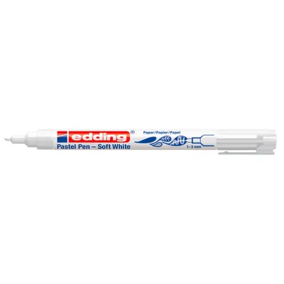 Obrázek produktu pro Edding 1500, Gelové pero s víčkem, Bílá, Vícebarevný, Pokuta, 3 mm