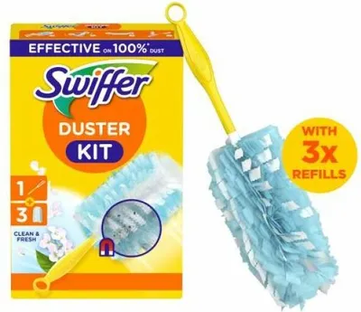 Produktbild von SWIFFER Starterset (Griff + 3 Tücher) mit