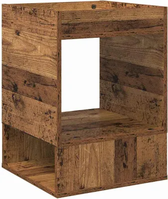 Obrázek produktu pro vidaXL Odkládací stolek ze starého dřeva 40 x 40 x 56 cm Dřevěný materiál