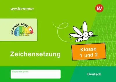 Produktbild von DIE BUNTE REIHE - Deutsch 1 / 2. Zeichnensetzung
