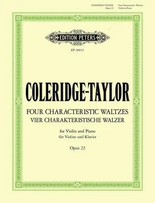 Immagine prodotto di Four Characteristic Waltzes Op. 22