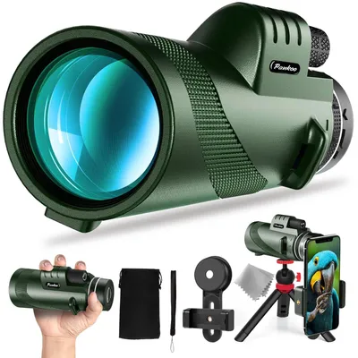 Immagine prodotto di Cannocchiale monoculare - 40 x 60 - Prisma BAK4 - Con supporto per smartphone e treppiede