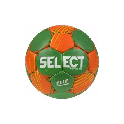 Produktbild von SELECT Handball Force DB v22 , grün orange, Größe 3