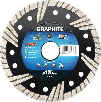 Immagine prodotto di GRAFITE Lama diamantata 180 x 22,2 mm, turbo