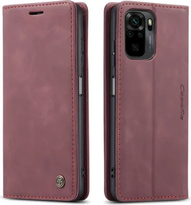 A product shot of a phone case, shown from two angles.
