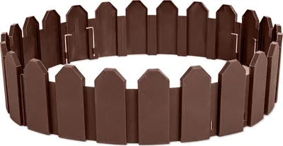 Image de Plonos Bordure de jardin 240 cm PL-960 brun