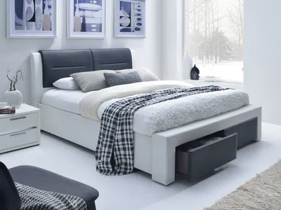 Obrázek produktu pro MOB, Manželská postel 160 cm - Casandie S (s roštem)