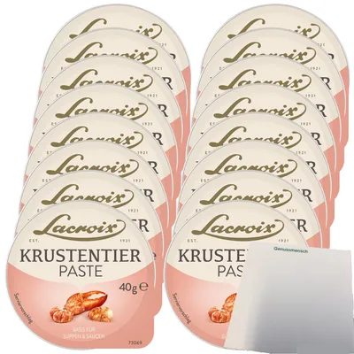 Produktbild von Lacroix Krustentier Paste VPE (16x40g Becher) + usy Block