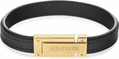 Image de Bracelet en cuir noir pour hommes 2790561
