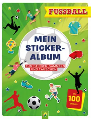 Obrázek produktu pro Mein Stickeralbum Fußball mit 100 Stickern