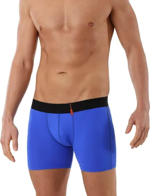Produktbild von Retro Shorts Boxershorts Microfaser Royalblau