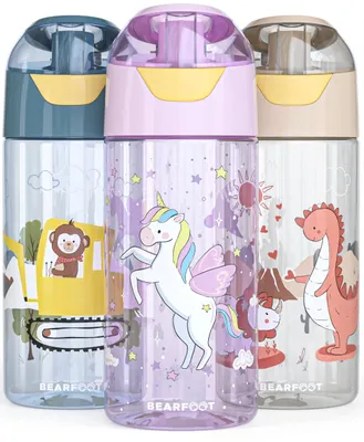 Produktbild von Kindertrinkflasche 450ml, Auslaufsicher und BPA-frei