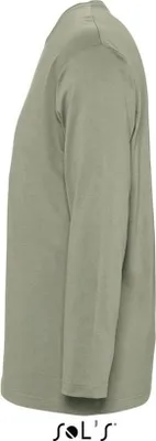Produktbild von SOLs 11420 | Langarm Monarch Herren T-Shirt - Farbe: Khaki - Größe: 3XL